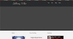 Desktop Screenshot of jeffreymillerwrites.com